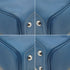 HERMES VICTORIA 40 BLEU AZUR EVERGRAIN HAND BAG 2018 C STAMP PALLADIUM HARDWARE 90334496