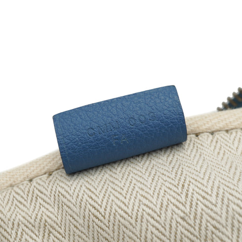 HERMES VICTORIA 40 BLEU AZUR EVERGRAIN HAND BAG 2018 C STAMP PALLADIUM HARDWARE 90334496
