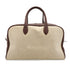 HERMES VICTORIA 43 TERRE TOILE H TAURILLON CLEMENCE HAND BAG GOLD HARDWARE 90347823