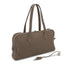 HERMES VICTORIA ELAN 38 ETOUPE TAURILLON CLEMENCE HAND BAG 2012 SQUARE P PALLADIUM HARDWARE 90339159