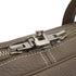 HERMES VICTORIA ELAN 38 ETOUPE TAURILLON CLEMENCE HAND BAG 2012 SQUARE P PALLADIUM HARDWARE 90339159