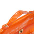HERMES VINYL KELLY SOUVENIRDEL' EXPOSITION 1998 ORANGE VINYL HAND BAG 90331838