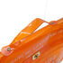HERMES VINYL KELLY SOUVENIRDEL' EXPOSITION 1998 ORANGE VINYL HAND BAG 90338369
