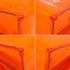 HERMES VINYL KELLY SOUVENIRDEL' EXPOSITION 1998 ORANGE VINYL HAND BAG 90340380