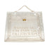 HERMES VINYL KELLY SOUVENIR DE L' EXPOSITION 1997 CLEAR HAND BAG GOLD HARDWARE 90321764