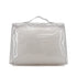 HERMES VINYL KELLY SOUVENIR DE L' EXPOSITION 1997 CLEAR HAND BAG GOLD HARDWARE 90331375