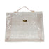 HERMES VINYL KELLY SOUVENIR DE L' EXPOSITION 1997 CLEAR HAND BAG GOLD HARDWARE 90331839