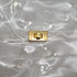 HERMES VINYL KELLY SOUVENIR DE L' EXPOSITION 1997 CLEAR HAND BAG GOLD HARDWARE 90331839