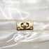 HERMES VINYL KELLY SOUVENIR DE L' EXPOSITION 1997 CLEAR HAND BAG GOLD HARDWARE 90335762