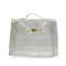 HERMES VINYL KELLY SOUVENIR DE L' EXPOSITION 1997 CLEAR HAND BAG GOLD HARDWARE 90338368