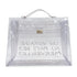 HERMES VINYL KELLY SOUVENIR DE L' EXPOSITION 1997 CLEAR HAND BAG GOLD HARDWARE 90327404