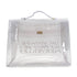 HERMES VINYL KELLY SOUVENIR DE L' EXPOSITION 1997 CLEAR HAND BAG GOLD HARDWARE 90327405