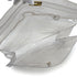 HERMES VINYL KELLY SOUVENIR DE L' EXPOSITION 1997 CLEAR HAND BAG GOLD HARDWARE 90327406