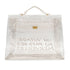 HERMES VINYL KELLY SOUVENIR DE L' EXPOSITION 1997 CLEAR HAND BAG GOLD HARDWARE 90327408