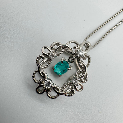 Pt900/850 Paraiba Penneck PRT0.119 D0.04 58464