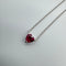 K18WG Ruby Necklace R0.31 59351