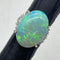 Pt900 Opal Ring OP14.13 D0.7 US5.5 58813
