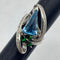 Pt900 Aquamarine Ring AQ3.97 TO0.85 D0.31 US6.25 58904