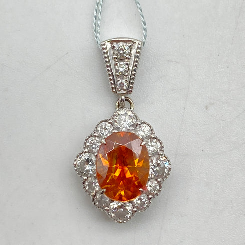 K18WG spherellite pendant top SU2.08 D0.852 59366