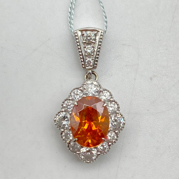 K18WG spherellite pendant top SU2.08 D0.852 59366