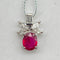 Pt900 Ruby Pen Top R0.59 D0.24 59350