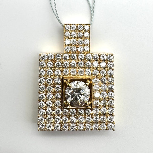 K18 Diamond Pendant Top D1.076 D2.174 59310
