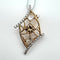 K18/Pt900 Diamond Pendant Top D1.2 D0.71 D0.4 59255