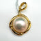 K18 Mabe Pearl Pendant Top MP about13.5‡o 60041