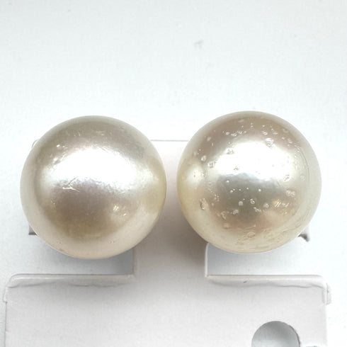 Pt900 South Sea Pearl Earrings 54761