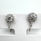 Pt900 Diamond Earrings D0.19*2 D0.08*2 59006