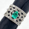 Pt900 Paraiba Ring Brazil PR0.88 FD3.00 US5.75 54897