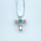 Pt900 Paraiba pen top PRB0.04 D0.17 60174