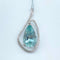K18WG Aquamarine Pendant Top AQ8.59 D0.41 60214