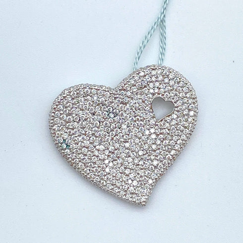 K18WG Diamond Pendant Top D1.05 59231