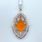K18WG Fire Opal Pendant Top FOP9.03 D0.53 59390