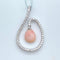 K18WG Conch Pearl Pendant Top CP2.56 D0.59 59409