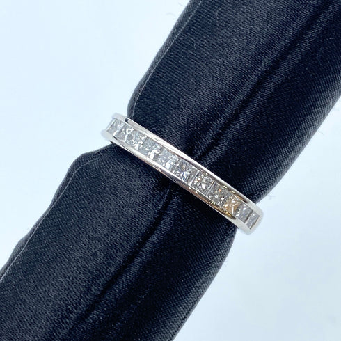Pt900 Diamond Ring D0.7 US5.25 59846