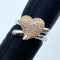 18KWG Diamond Ring 18KPG D0.53 US5.25 57817