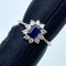 Pt900 Sapphire Ring S0.651 D0.45 US5.25 59910
