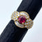 K18 Ruby Ring R1.26 D1.45 US6.5 58847