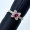 Pt900 Ruby Ring R0.34 D0.4 US6 59911