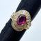 K18 Ruby Ring R2.65 D1.87 US6.25 58872