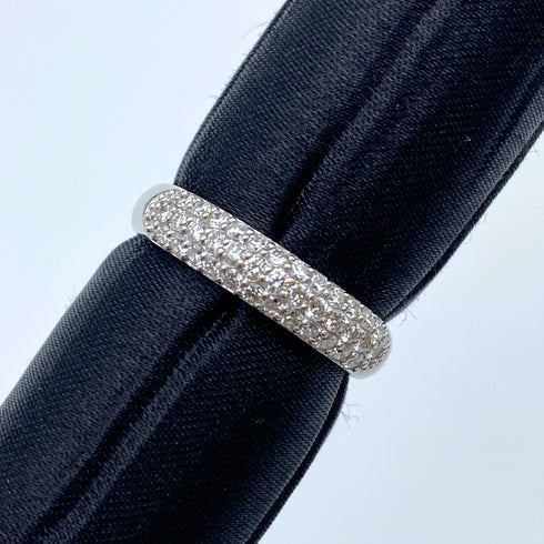 K18WG Diamond Ring D0.4 US4.75 59161