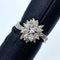 Pt900 Diamond Ring D1.22 US5.75 59165