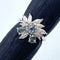 Pt900 Alexandrite Ring AL1.06 D0.73 US4.75 60001