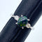Pt900 Black Opal Ring OP1.648 D0.22 US7 57912