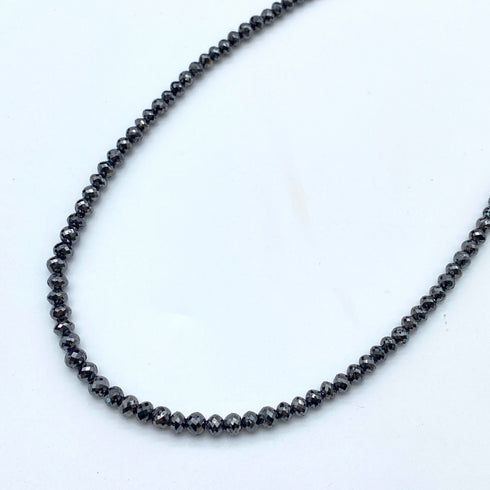 K18WG Black Diamond Necklace BD50.0 60071