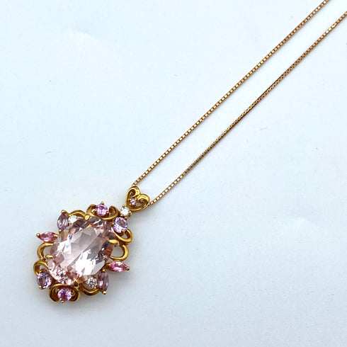 K18 Morganite Penneck MN5.68 ML0.61 D0.1 60205