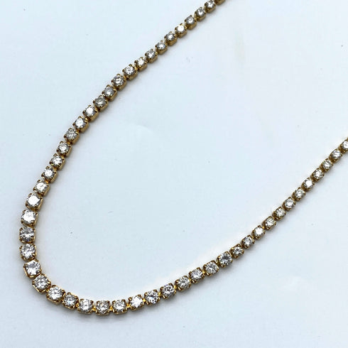 K18 Diamond Necklace D10 60171