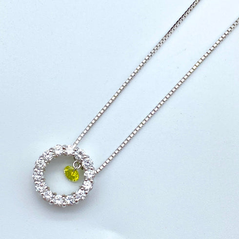 K18WG Treat Diamond Penneck TD0.13 D0.46 58360